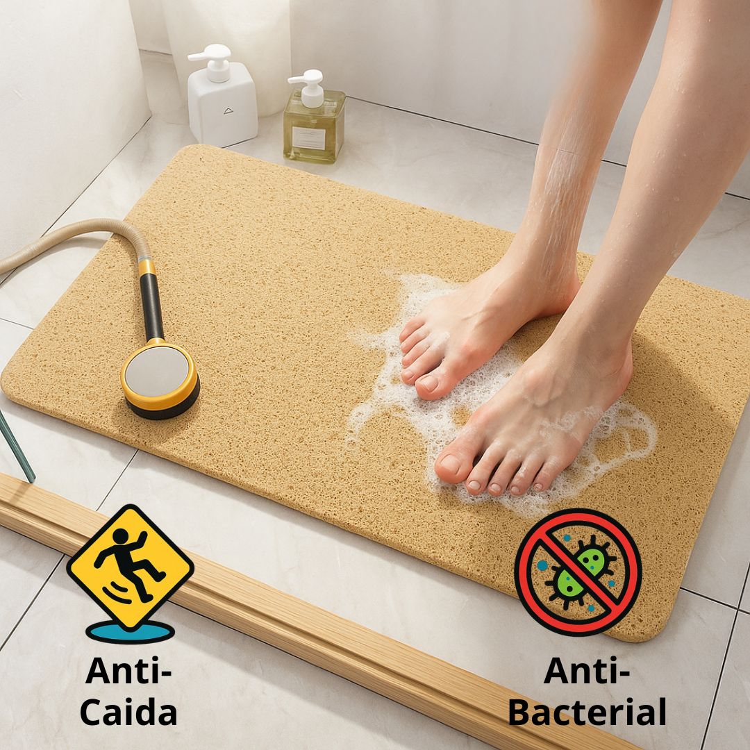 Tapete de Fibra Antideslizante