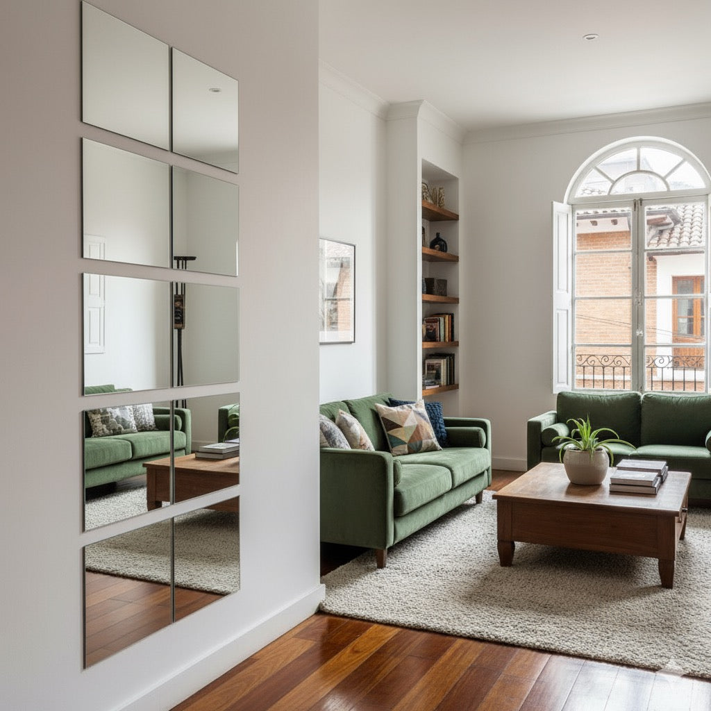 Espejos Cuadrados Set x 4