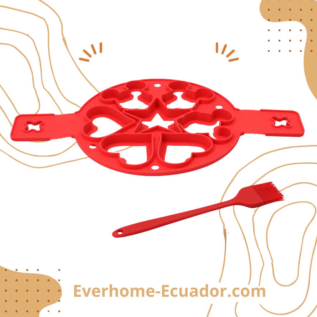 Moldes para Pancake + Brocha