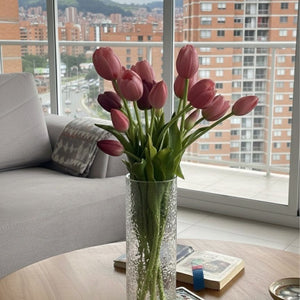 Tulipanes Ultra Realistas Blancos